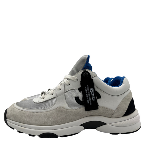 Chanel Low Top Runner 'White Silver Black' | EU M 42 / US M 9