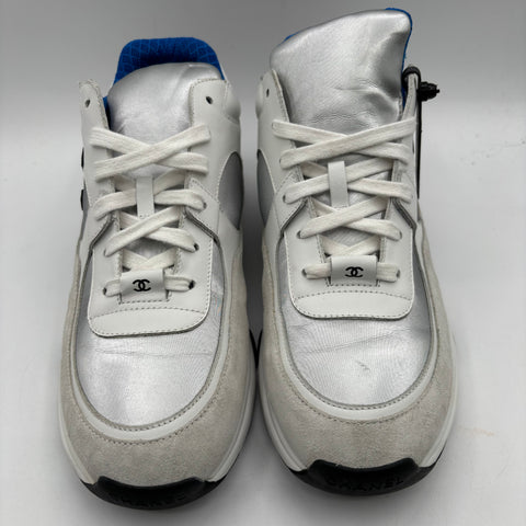 Chanel Low Top Runner 'White Silver Black' | EU M 42 / US M 9