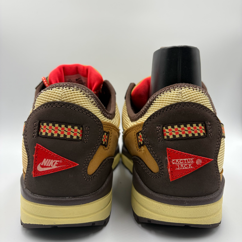 Nike Air Max 1 `Travis Scott Cactus Jack Baroque Brown (2022)` | US M 12.5
