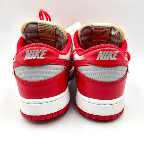 Nike Dunk Low 'Off White University Red (2019)' | US M 9.5