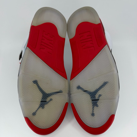 Air Jordan 5 Retro 'Fire Red Black Tongue (2025)' | US M 12