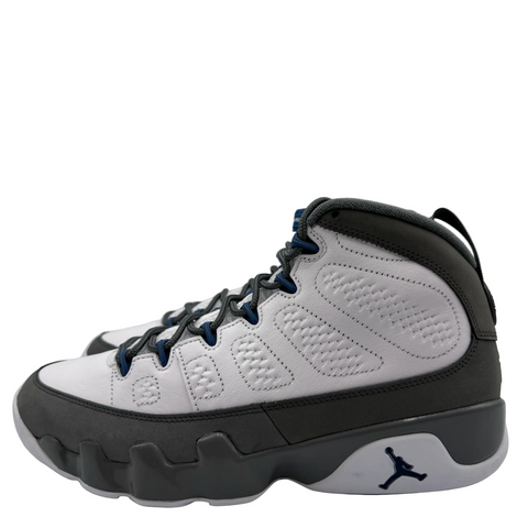 Jordan 9 Retro `Flint Grey French Blue (2026)` | US M 9.5