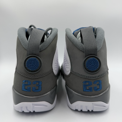 Jordan 9 Retro `Flint Grey French Blue (2026)` | US M 9.5