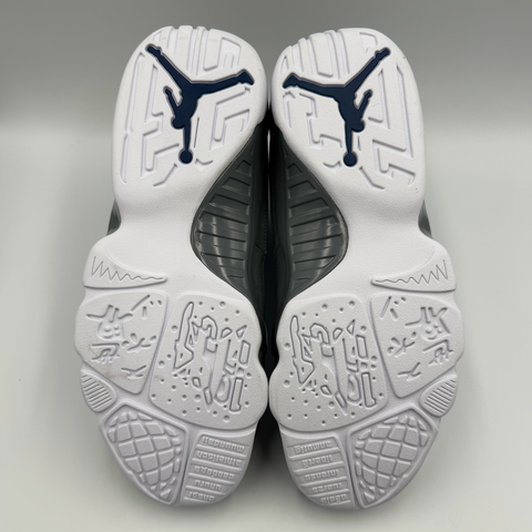 Jordan 9 Retro `Flint Grey French Blue (2026)` | US M 9.5