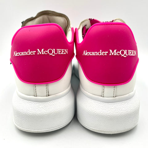 Alexander McQueen Oversized 'White Shock Pink' | EU W 38 / US W