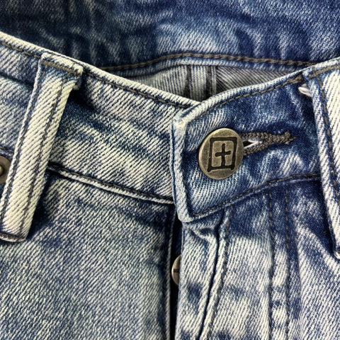 Ksubi Van Winkle Fire Patch Jean 'Light Blue' | US M (31")