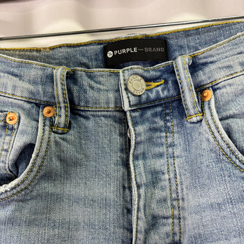 Purple Brand Blowout Jean 'Light Blue' | US M (30")