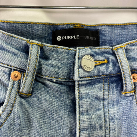 Purple Brand Low Rise Skinny Jeans 'Light Indigo' | US M 31"