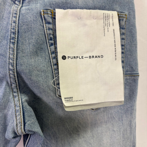 Purple Brand Low Rise Skinny Jeans 'Light Indigo' | US M 31"