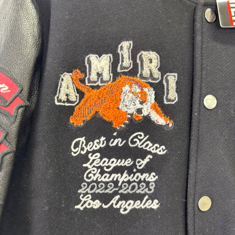 Amiri Vintage Patch Varsity Jacket 'Black' | US M (Medium)