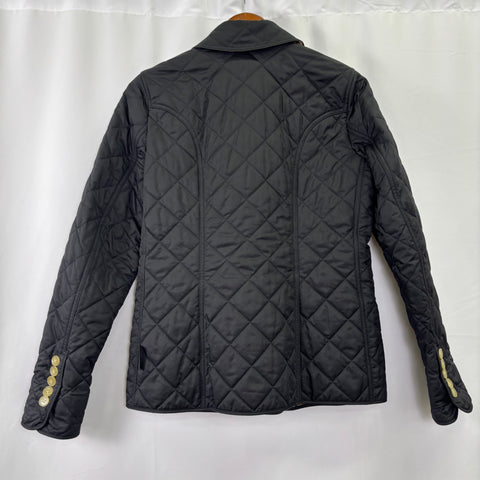 Burberry Quilted Botton Down Jacket 'Black' | US W (Medium)