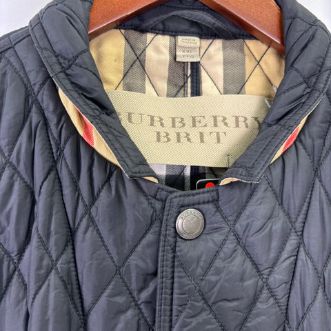 Burberry Diamond Quilted Jacket 'Black' | US M (XX-Large)