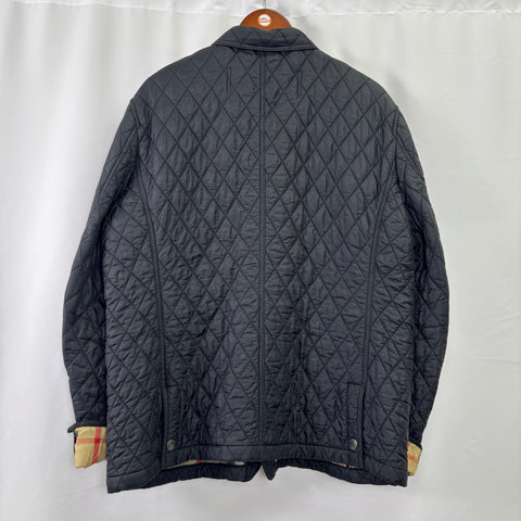 Burberry Diamond Quilted Jacket 'Black' | US M (XX-Large)