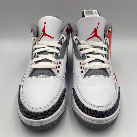 Jordan 3 Retro `Fire Red (2022)` | US M 8
