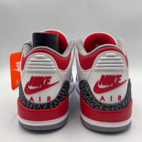 Jordan 3 Retro `Fire Red (2022)` | US M 8