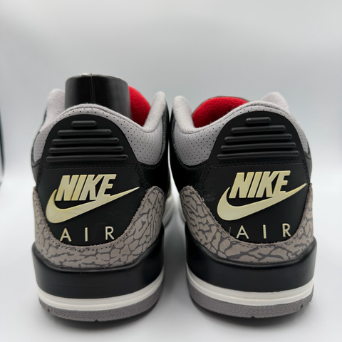 Jordan 3 Retro OG `Black Cement (2024)` | US M 11
