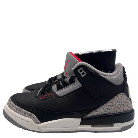 Jordan 3 Retro GS `Black Cement (2024)` | US M