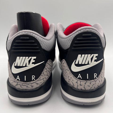 Jordan 3 Retro GS `Black Cement (2024)` | US M