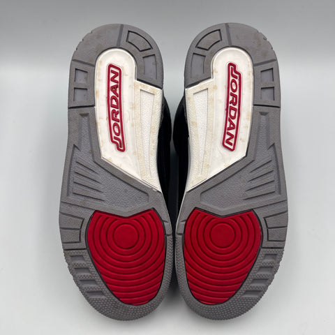 Jordan 3 Retro GS `Black Cement (2024)` | US M