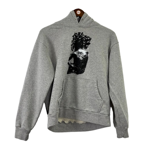 Denim Tear Ex-Slave Gordon Hoodie 'Grey' | US M (Medium)