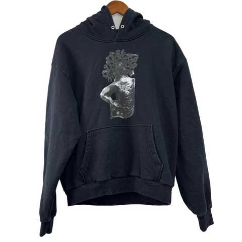 Denim Tear Ex-Slave Gordon Hoodie 'Black' | US M (X-Large)