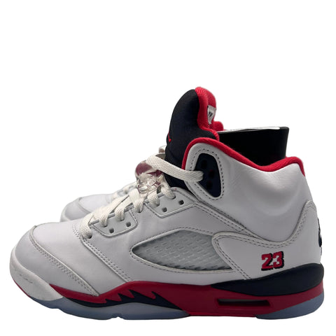 Jordan 5 Retro GS  `Fire Red Black Tongue (2025)` | US M 6.5Y