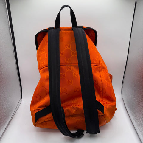 Gucci Off The Grid Backpack 'Orange' | 16.5H 11.4W 7D