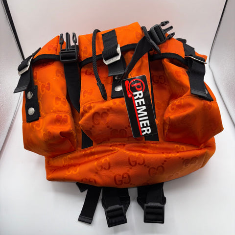 Gucci Off The Grid Backpack 'Orange' | 16.5H 11.4W 7D