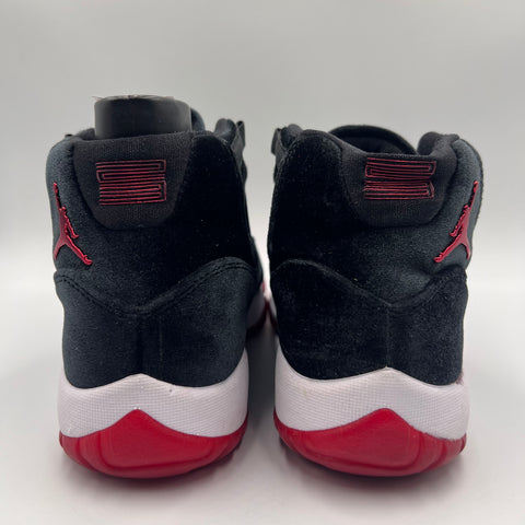 Jordan 11 Retro Women`s `Bred Velvet (2024)` | US W 9 / US M 7.5 (NB)