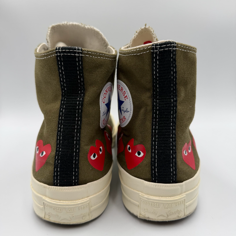 Converse Chuck Taylor All Star 70 Hi `Comme des Garcons PLAY (2018)`  | US M 9