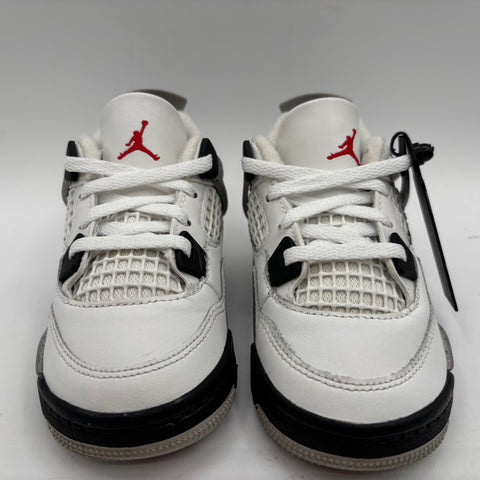 Air Jordan 4 Retro 'White Cement (TD)' | US 8C