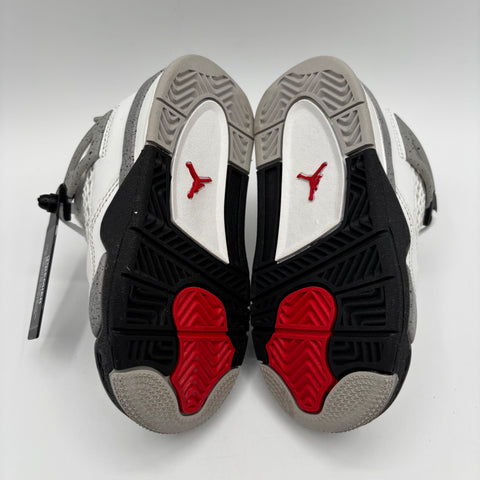 Air Jordan 4 Retro 'White Cement (TD)' | US 8C