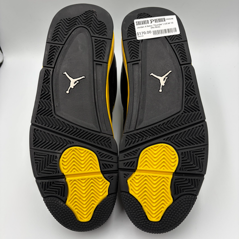 Jordan 4 Retro 'Thunder (2023)' | US M 10 (No Box)