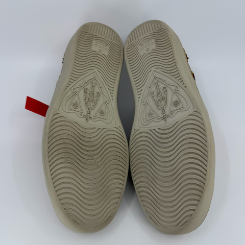 Gucci Ace Flames Low 'Beige' | US M 7.5 / EU M 40.5