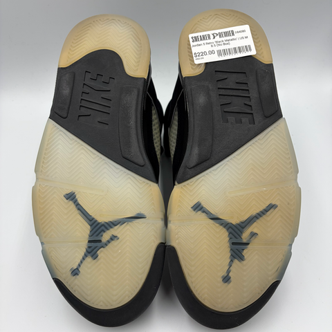 Jordan 5 Retro OG 'Black Metallic Reimagined (2025)' | US M 8.5 (No Box)