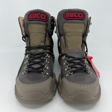 Gucci Flashtrek Hiking Boots 'Grey' | US M 8.5 / EU M 41.5