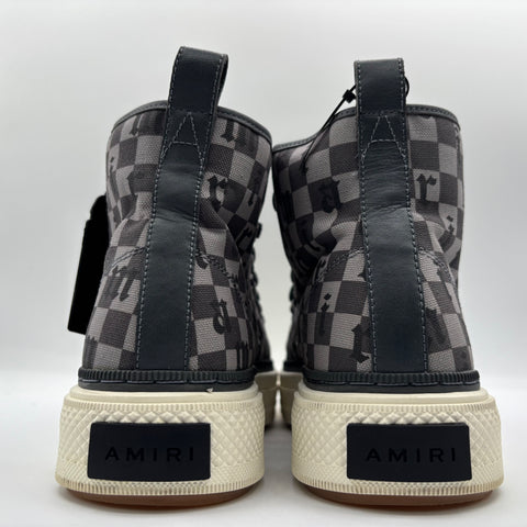 Amiri MA Checker Court High 'Grey White' | EU M 43 / US M 10