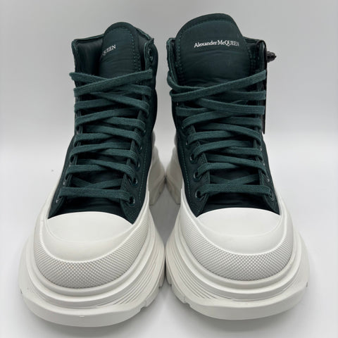 Alexander McQueen Tread Slick Padded Boots 'Green' | EU W 35 / US W 5/ US W