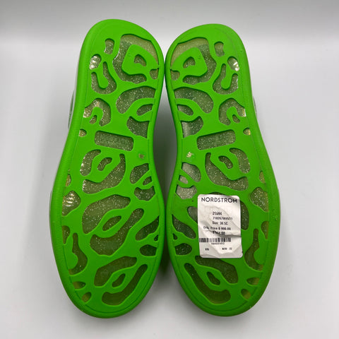 Alexander McQueen Oversized Women`s `Bright Green` | EU 38.5 / US W 8.5