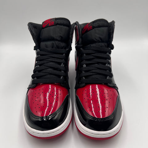 Jordan 1 Retro High OG GS `Patent Bred (2021)` | US GS 6.5Y