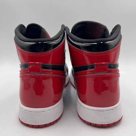 Jordan 1 Retro High OG GS `Patent Bred (2021)` | US GS 6.5Y