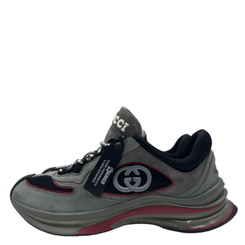 Gucci Run Sneaker 'Moss Green Black Burgundy' | US M 10.5