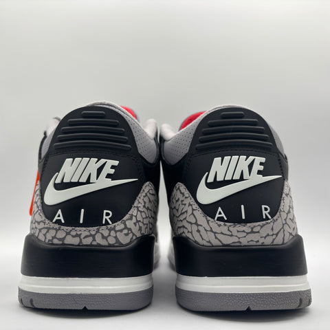 Air Jordan 3 Retro OG 'Black Cement (2024)' | US M 13