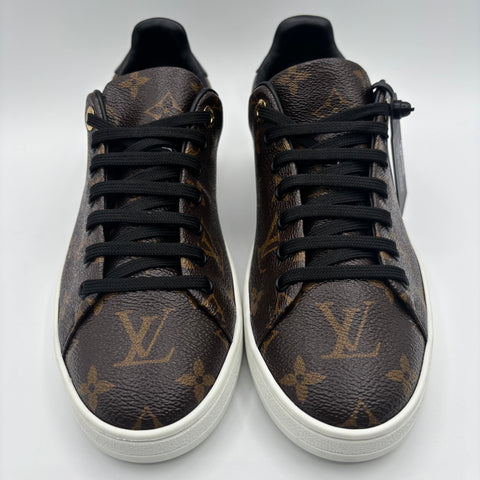 Louis Vuitton Frontrow Monogram Sneaker 'Brown Black' | EU W 39 / US W 9