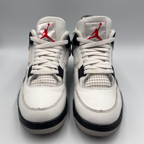 Jordan 4 Retro `White Cement (2025)` | US M 9