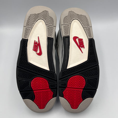 Jordan 4 Retro `White Cement (2025)` | US M 9