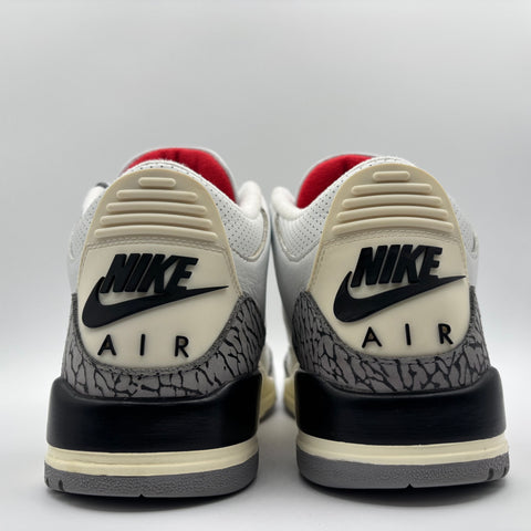 Air Jordan 3 Retro 'White Cement Reimagined (2024)' | US M 10 (No Box)