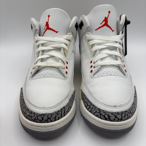 Air Jordan 3 Retro 'White Cement Reimagined (2024)' | US M 10 (No Box)