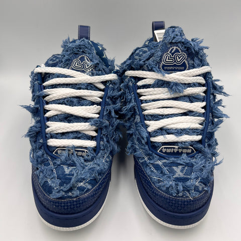 Louis Vuitton LV Skate Sneaker `Blue Denim White` | EU 42 / US M 9