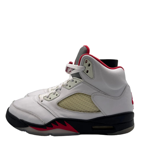 Jordan 5 Retro `Fire Red Silver Tongue (2020)` | US M 10 (NB)